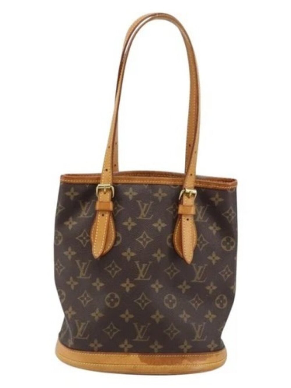 LOUIS VUITTON Monogram Bucket PM Shoulder Bag M42238 LV Auth 173751 - Picture 2 of 16